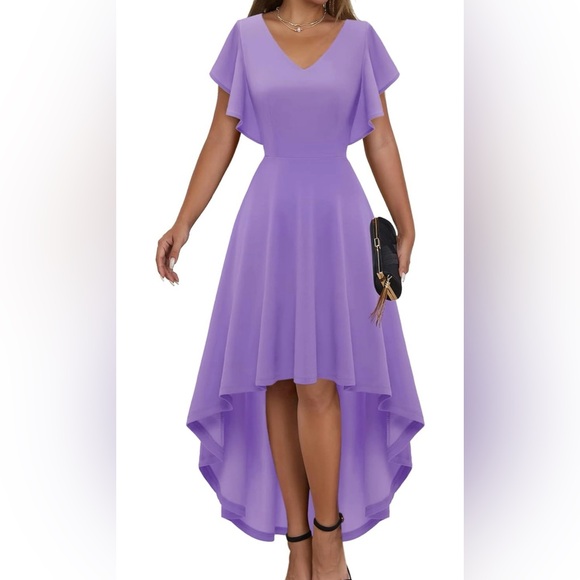 DressTells V Neck Sleevless Dress - Picture 3 of 8